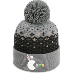 Video Game Bunny Eggs Easter Gamer Gaming Funny The Baniff Cuffed Pom Beanie