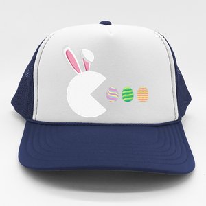 Video Game Bunny Eggs Easter Gamer Gaming Funny Trucker Hat