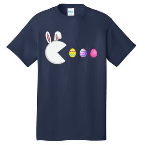 Video Game Bunny Eggs Easter Gamer Gaming Tall T-Shirt