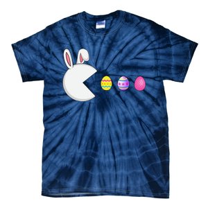 Video Game Bunny Eggs Easter Gamer Gaming Tie-Dye T-Shirt