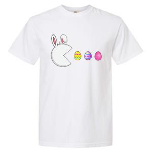 Video Game Bunny Eggs Easter Gamer Gaming Garment-Dyed Heavyweight T-Shirt