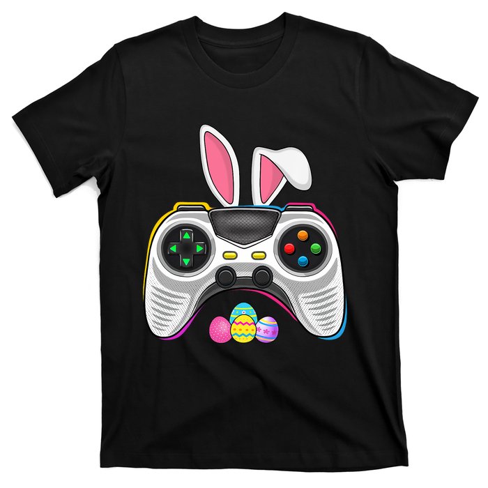 Video Game Bunny Eggs Costume Easter Day Gaming T-Shirt