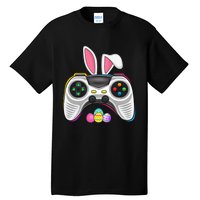 Video Game Bunny Eggs Costume Easter Day Gaming Tall T-Shirt