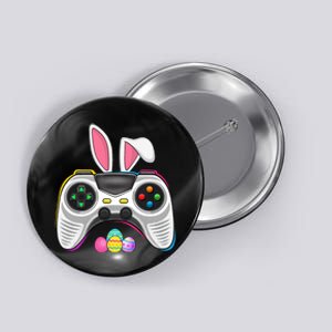 Video Game Bunny Eggs Costume Easter Day Gaming Button