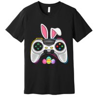 Video Game Bunny Eggs Costume Easter Day Gaming Premium T-Shirt