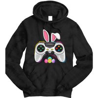 Video Game Bunny Eggs Costume Easter Day Gaming Tie Dye Hoodie