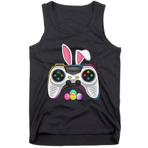 Video Game Bunny Eggs Costume Easter Day Gaming Tank Top