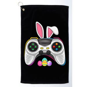 Video Game Bunny Eggs Costume Easter Day Gaming Platinum Collection Golf Towel