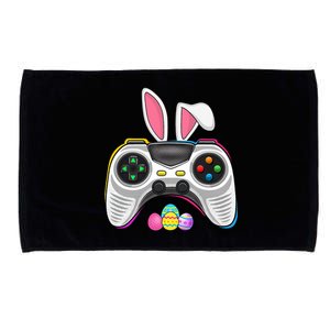 Video Game Bunny Eggs Costume Easter Day Gaming Microfiber Hand Towel