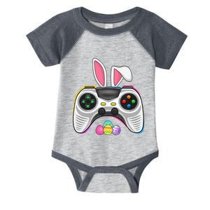 Video Game Bunny Eggs Costume Easter Day Gaming Infant Baby Jersey Bodysuit