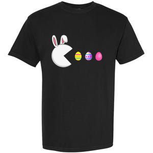 Video Game Bunny Eggs Easter Gamer Garment-Dyed Heavyweight T-Shirt