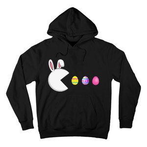 Video Game Bunny Eggs Easter Gamer Hoodie