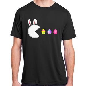 Video Game Bunny Eggs Easter Gamer Adult ChromaSoft Performance T-Shirt