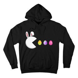 Video Game Bunny Eggs Easter Gamer Tall Hoodie