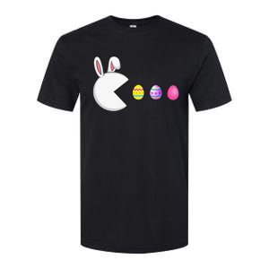 Video Game Bunny Eggs Easter Gamer Softstyle CVC T-Shirt