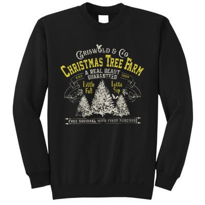 Vintage Griswold & Co Christmas Tree Farm A Real Beaut Guaranteed Sweatshirt