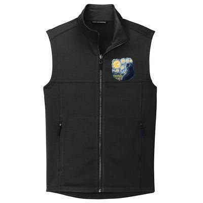 Van Gogh Cat Collective Smooth Fleece Vest