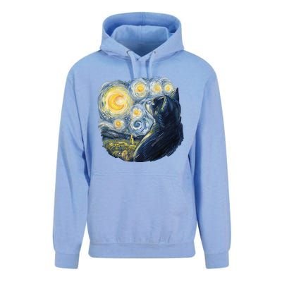 Van Gogh Cat Unisex Surf Hoodie