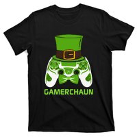 Video Game Controller Irish Gamer Boys St Patricks Day Men  T-Shirt