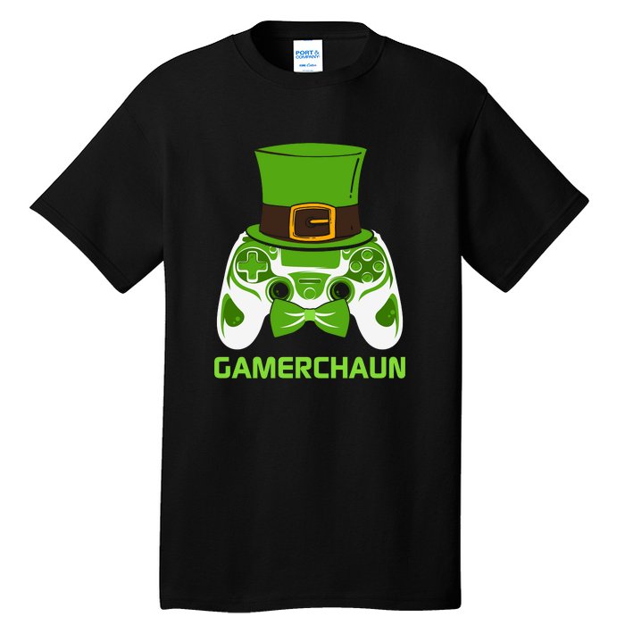 Video Game Controller Irish Gamer Boys St Patricks Day Men  Tall T-Shirt