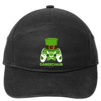 Video Game Controller Irish Gamer Boys St Patricks Day Men  7-Panel Snapback Hat