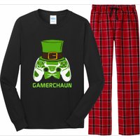 Video Game Controller Irish Gamer Boys St Patricks Day Men  Long Sleeve Pajama Set