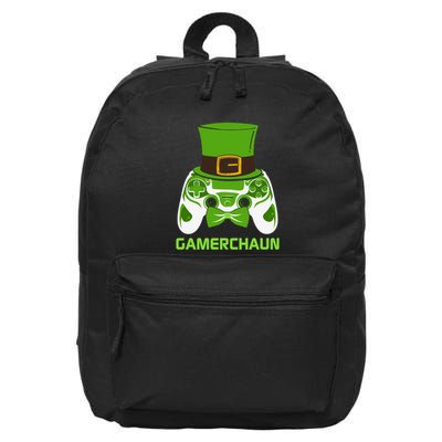 Video Game Controller Irish Gamer Boys St Patricks Day Men  16 in Basic Backpack