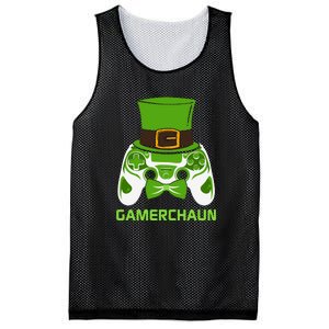 Video Game Controller Irish Gamer Boys St Patricks Day Men  Mesh Reversible Basketball Jersey Tank