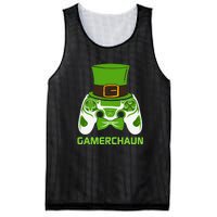 Video Game Controller Irish Gamer Boys St Patricks Day Men  Mesh Reversible Basketball Jersey Tank