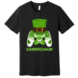 Video Game Controller Irish Gamer Boys St Patricks Day Men  Premium T-Shirt