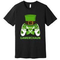 Video Game Controller Irish Gamer Boys St Patricks Day Men  Premium T-Shirt