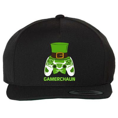 Video Game Controller Irish Gamer Boys St Patricks Day Men  Wool Snapback Cap