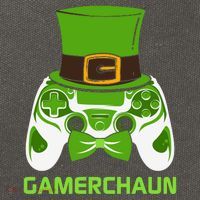 Video Game Controller Irish Gamer Boys St Patricks Day Men  Cotton Canvas Backpack
