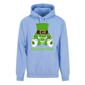 Video Game Controller Irish Gamer Boys St Patricks Day Men  Unisex Surf Hoodie