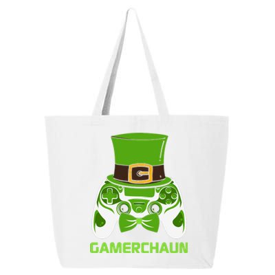 Video Game Controller Irish Gamer Boys St Patricks Day Men  25L Jumbo Tote