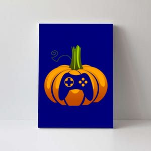 Video Game Controller Pumpkin Thanksgiving Gaming Lover Gift Canvas