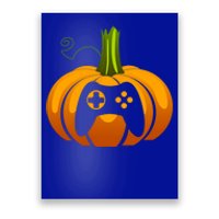 Video Game Controller Pumpkin Thanksgiving Gaming Lover Gift Poster