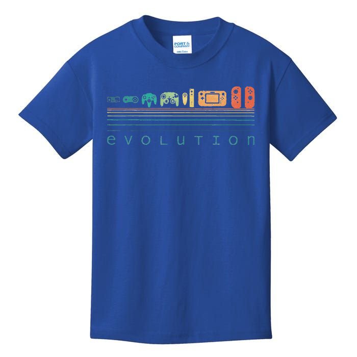 Video Game Controller Evolution 80s 90s Kids T-Shirt