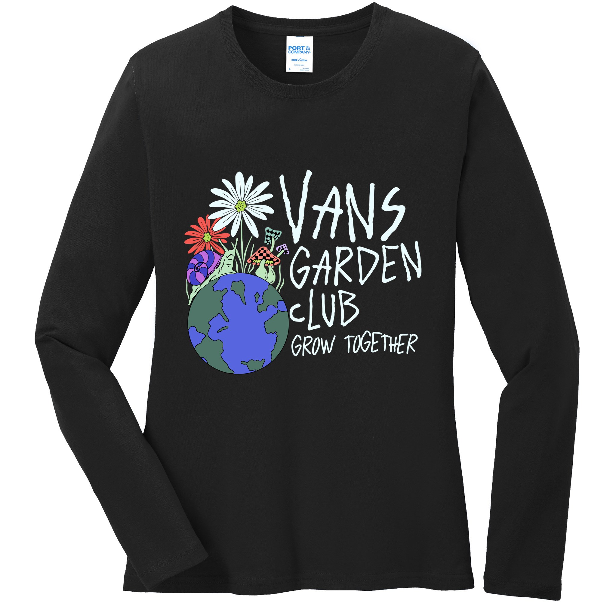Vans Garden Club Grow Together Ladies Long Sleeve Shirt