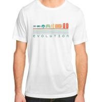 Video Game Controller Evolution 80s 90s Retro Gaming Gamer Adult ChromaSoft Performance T-Shirt