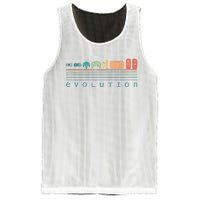 Video Game Controller Evolution 80s 90s Retro Gaming Gamer Mesh Reversible Basketball Jersey Tank