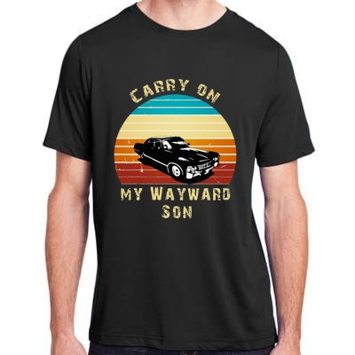 Vintage Gift Carry on my Wayward Son Adult ChromaSoft Performance T-Shirt