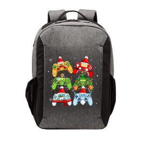 Video Game Christmas Tree Lights Gaming Controller Gamer Gift Vector Backpack