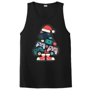 Video Game Controller Christmas Tree Gamer Funny Gift PosiCharge Competitor Tank