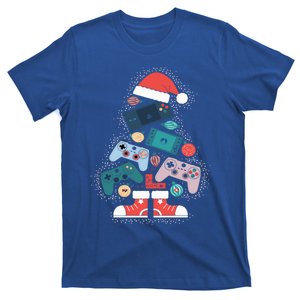 Video Game Controller Christmas Tree Gamer Funny Gift T-Shirt