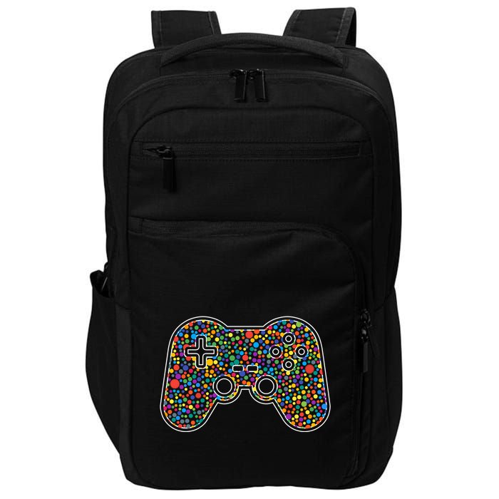 Video Game Controller Make Your Mark International Dot Day Impact Tech Backpack