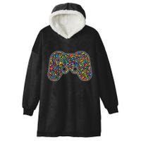 Video Game Controller Make Your Mark International Dot Day Hooded Wearable Blanket