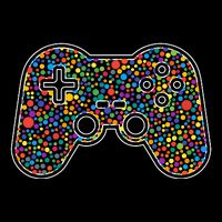 Video Game Controller Make Your Mark International Dot Day 7-Panel Snapback Hat