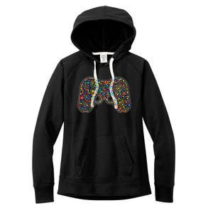 Video Game Controller Make Your Mark International Dot Day Women's Fleece Hoodie