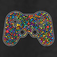 Video Game Controller Make Your Mark International Dot Day 25L Jumbo Tote
